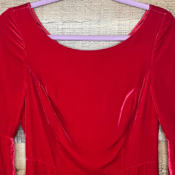 Boden Red Midi Dress - Picture 2 of 10